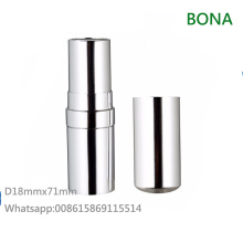 Luxury Aluminum Silver Lipstick Case for Makeup